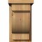 Ekena Millwork Alpine Rough Sawn Corbel w/Backplate, Western Red Cedar, 8"W x 10"D x 14"H COR08X10X14ALP01RWR - alternate 2